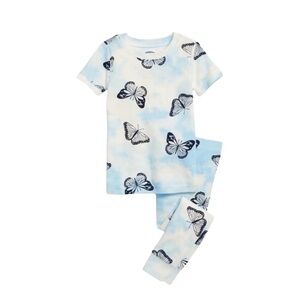 OLD NAVY BUTTERFLY PAJAMAS - BLUE MULTI SIZES (NEW WITH TAGS) A13